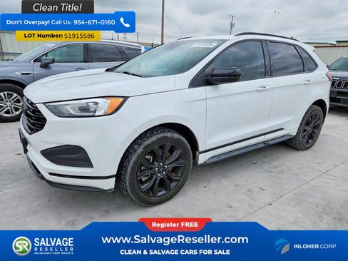 Used 2022 Ford Edge SE w/ Black Appearance Package AWD/4WD image 1