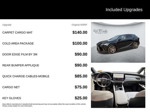 Used 2023 Lexus RX 350 Premium w/ Accessory Package (K3) FWD image 10