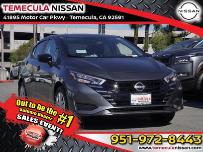 New 2025 Nissan Versa S w/ Trunk Package