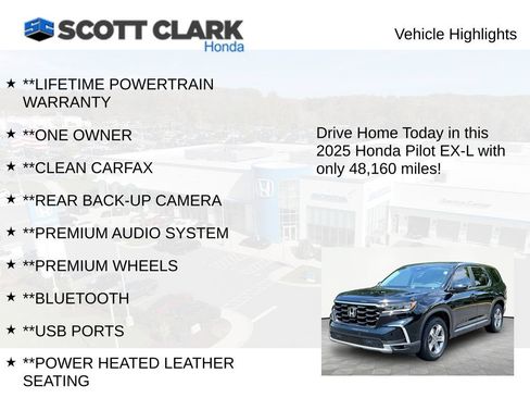 Used 2025 Honda Pilot EX-L image 11