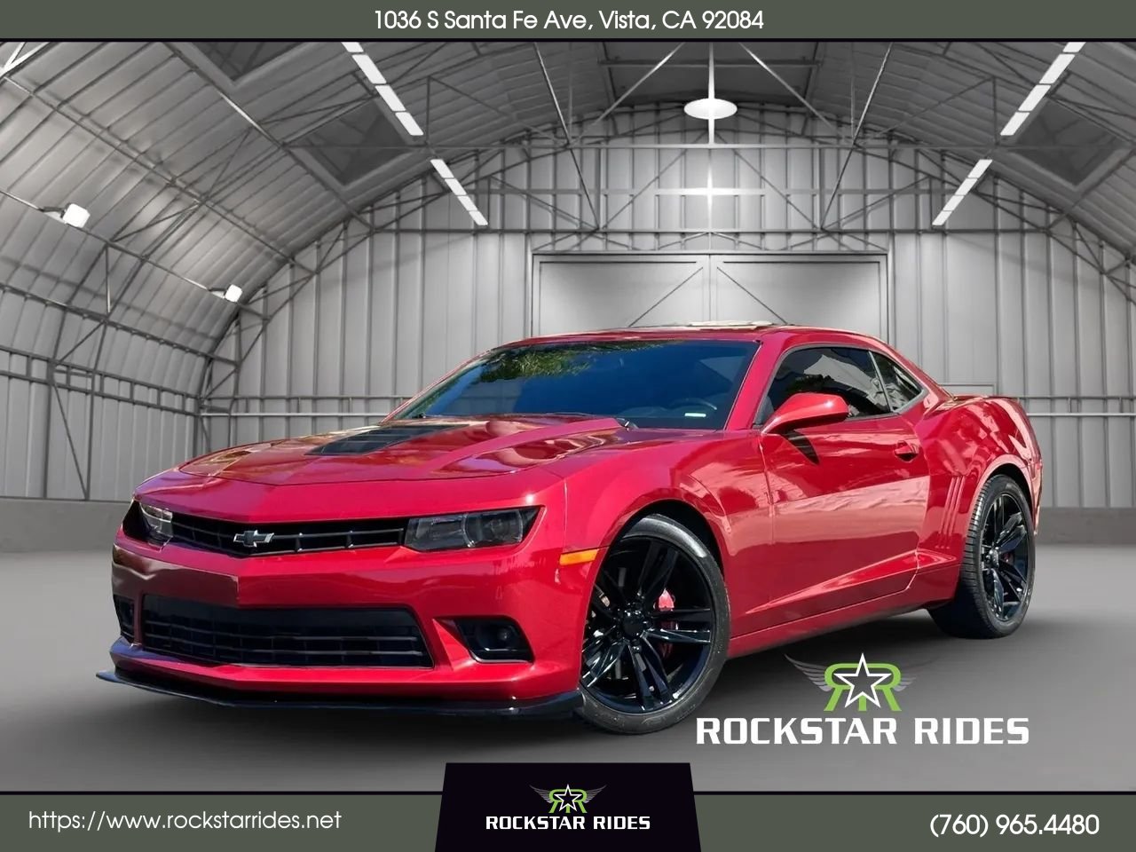 Used 2014 Chevrolet Camaro SS w/ RS Package RWD image 1