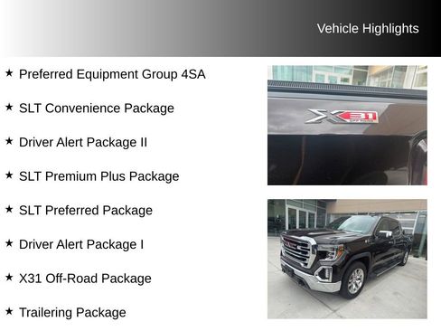 Used 2019 GMC Sierra 1500 SLT w/ SLT Premium Plus Package AWD/4WD image 10