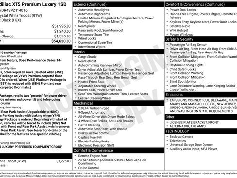 Used 2023 Cadillac XT5 Premium Luxury image 3