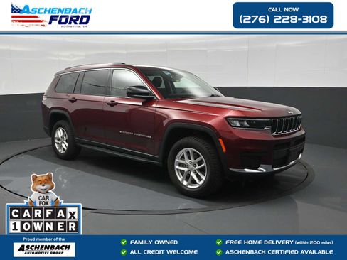 Used 2022 Jeep Grand Cherokee L Laredo w/ Luxury Tech Group I AWD/4WD image 1