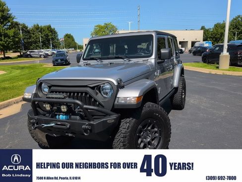 Used 2019 Jeep Wrangler Unlimited Sahara AWD/4WD image 1