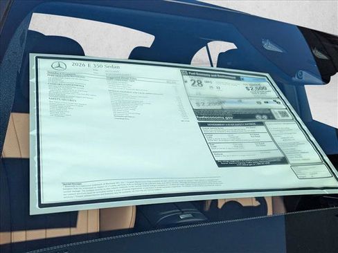 New 2026 Mercedes-Benz E 350 Sedan image 16