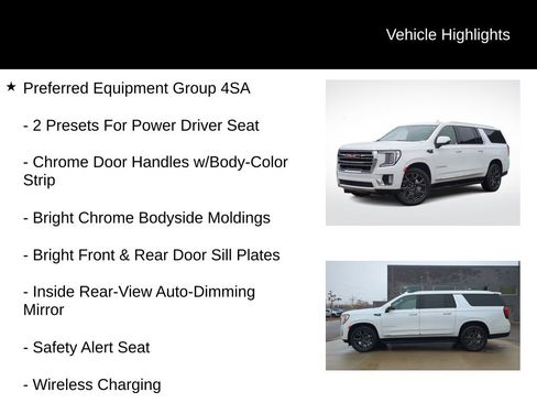 Used 2023 GMC Yukon XL SLT w/ SLT Premium Package image 6
