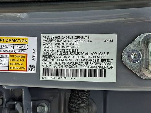 Used 2024 Honda Accord Touring image 30