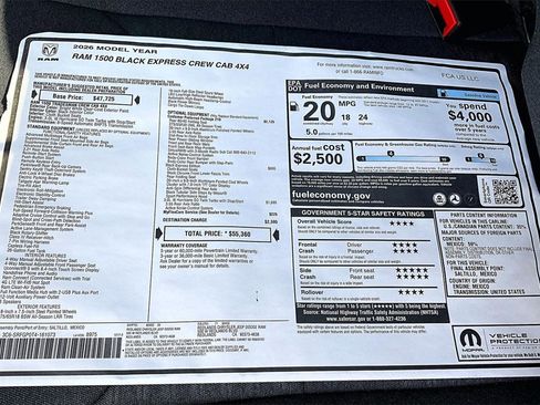 New 2026 RAM 1500 Express image 15