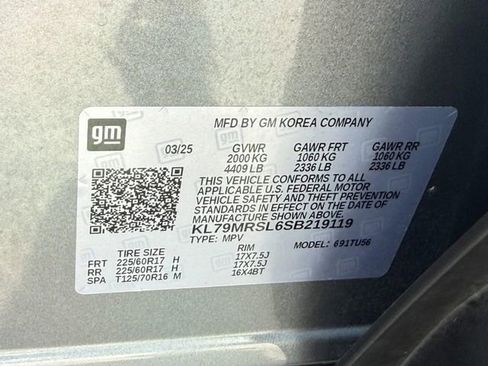 Used 2025 Chevrolet TrailBlazer LT AWD/4WD image 24
