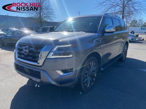 Used 2023 Nissan Armada Platinum w/ Captain's Chairs Package image 7