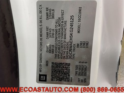 Used 2019 Chevrolet Silverado 1500 W/T w/ WT Convenience Package image 22