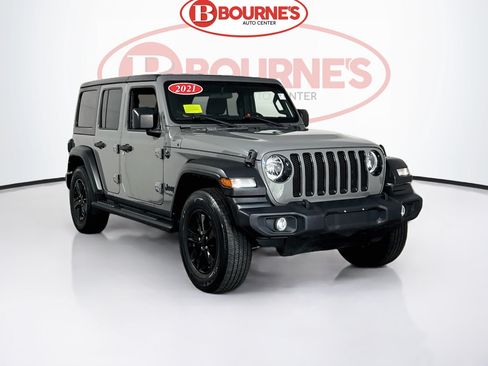 Used 2021 Jeep Wrangler Unlimited Sport AWD/4WD image 1