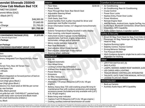 Used 2022 Chevrolet Silverado 2500 Custom w/ Custom Convenience Package image 51