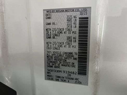 Used 2023 Nissan Rogue SL w/ SL Premium Package image 39