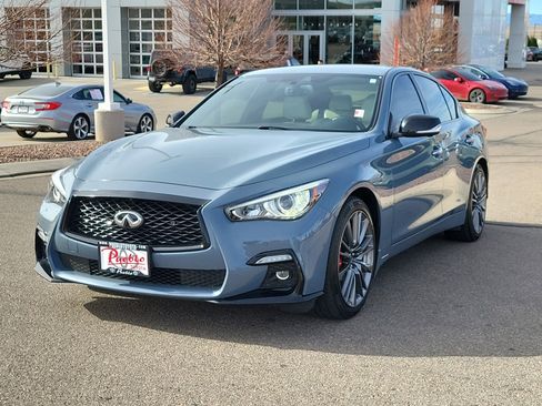 Used 2021 INFINITI Q50 Red Sport 400 w/ Proactive Package image 4