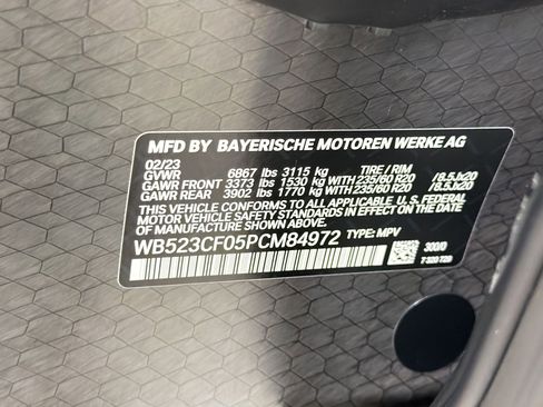 Certified 2023 BMW iX xDrive50 w/ Convenience Package AWD/4WD image 17