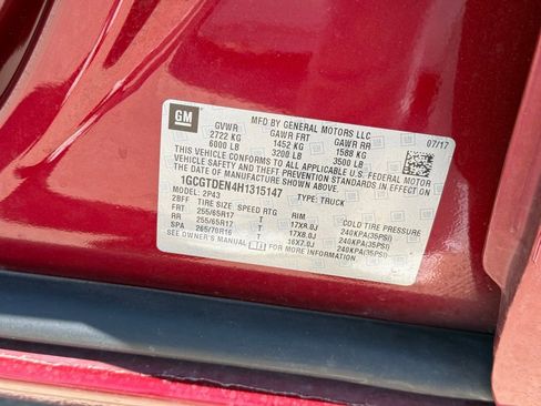 Used 2017 Chevrolet Colorado Z71 AWD/4WD image 11