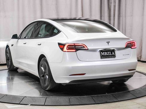 Used 2021 Tesla Model 3 Long Range AWD/4WD image 2