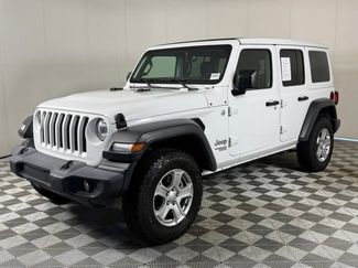 Used 2021 Jeep Wrangler Unlimited Sport w/ Sun And Sound Package AWD/4WD video 3