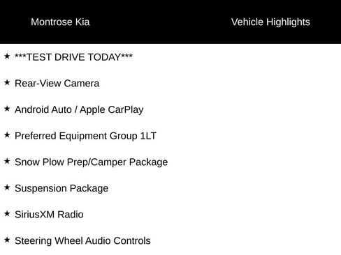 Used 2022 Chevrolet Silverado 2500 LT w/ Snow Plow Prep/Camper Package AWD/4WD image 10