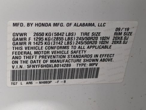 Used 2020 Honda Pilot Elite image 39