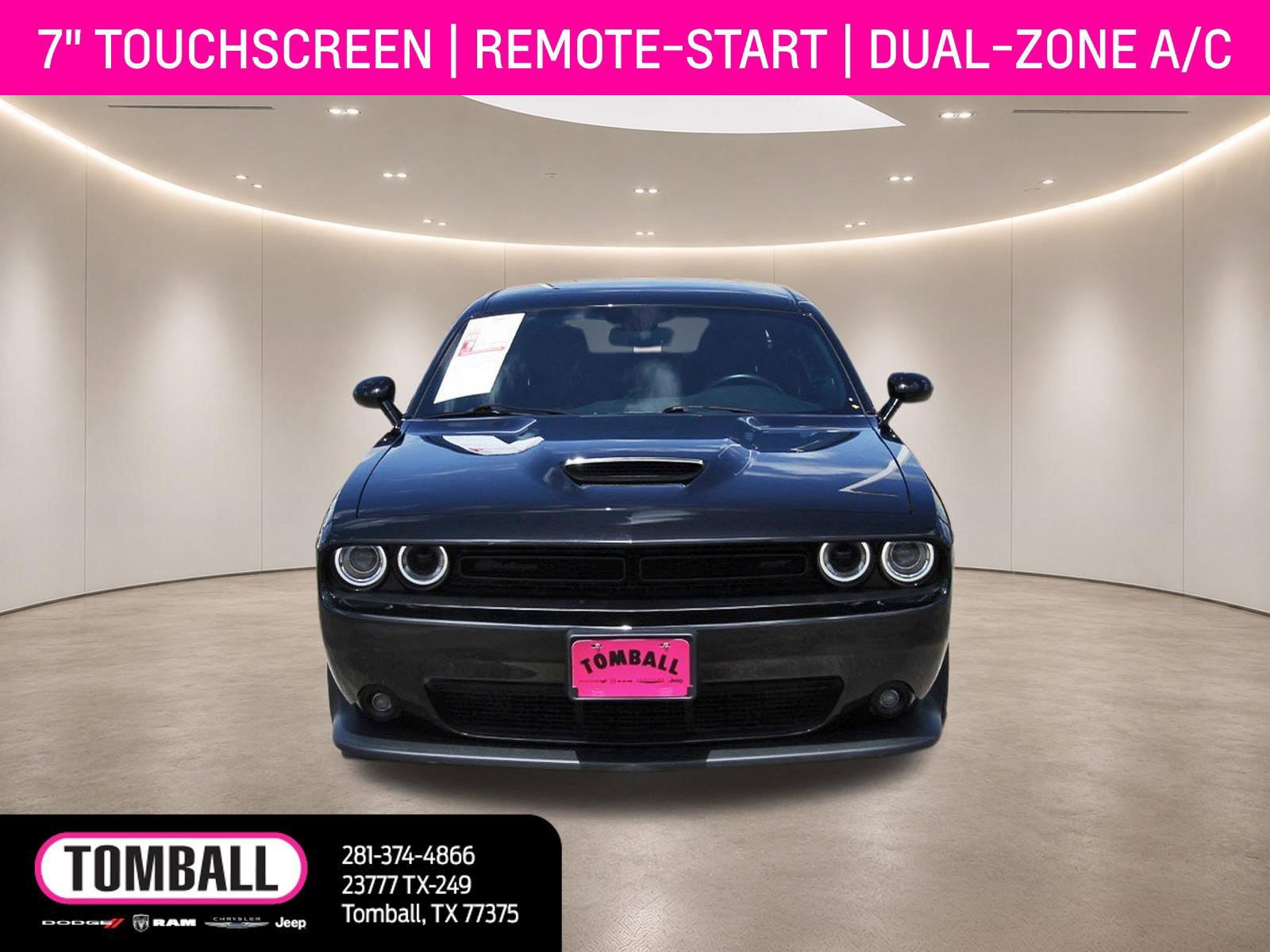 Used 2021 Dodge Challenger GT w/ Blacktop Package RWD image 2