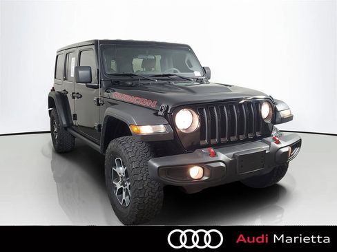 Used 2020 Jeep Wrangler Unlimited Rubicon w/ Safety Group AWD/4WD image 1