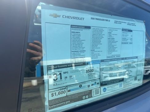 New 2026 Chevrolet TrailBlazer LS image 34
