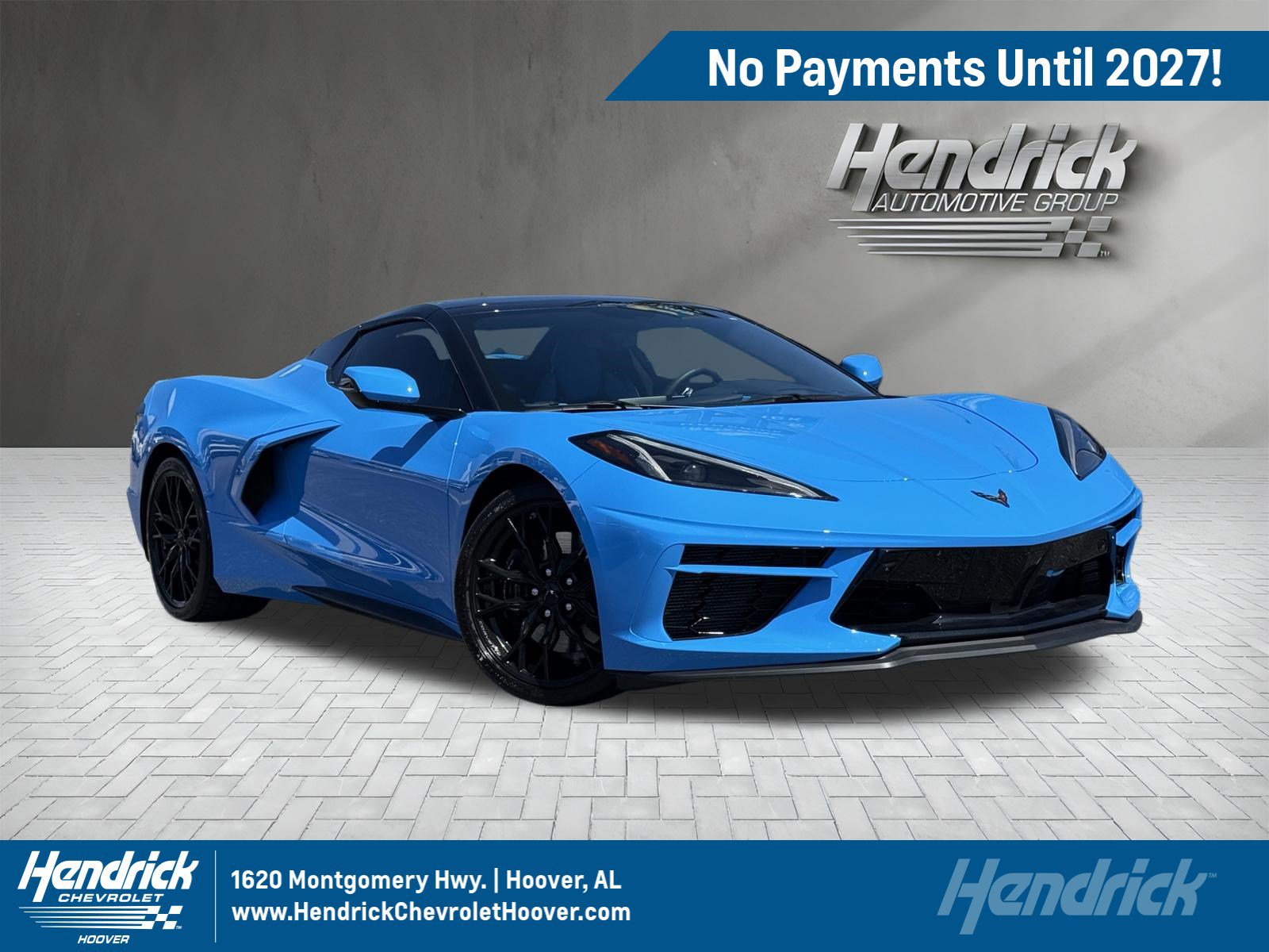Used 2023 Chevrolet Corvette Stingray Premium Conv w/ Z51 Performance Package RWD image 1