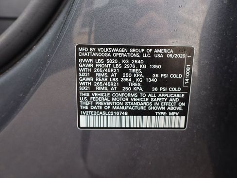 Used 2020 Volkswagen Atlas Cross Sport SEL Premium R-Line image 54