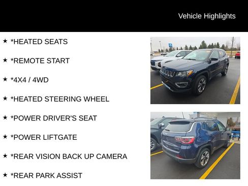 Used 2018 Jeep Compass Limited w/ Safe & Security Group image 4