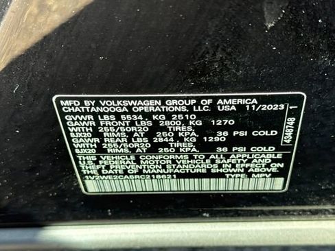 Used 2024 Volkswagen Atlas Cross Sport SE FWD image 34