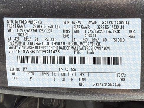 New 2026 Ford F350 XLT w/ XLT Premium Package AWD/4WD image 14