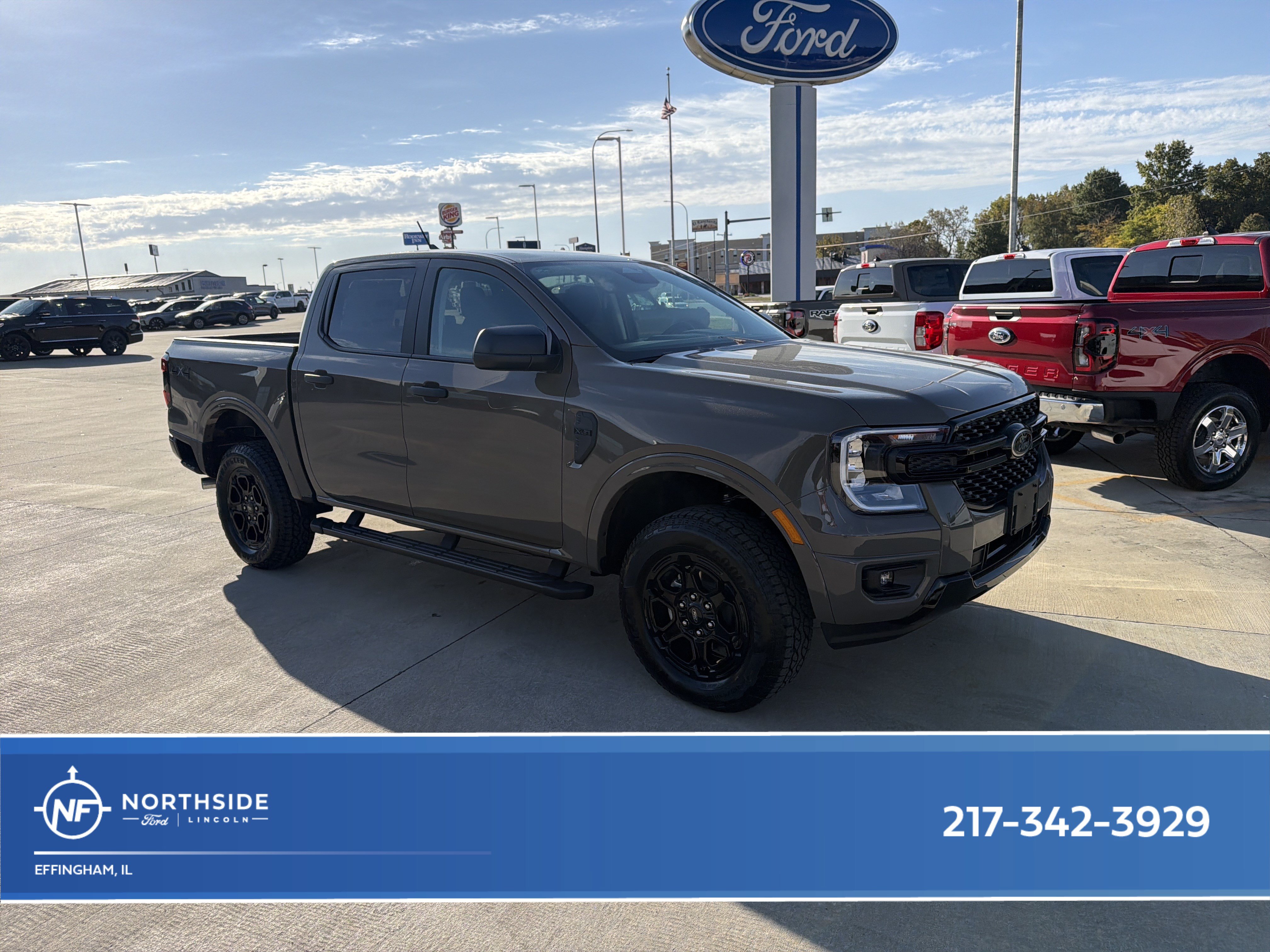 New 2026 Ford Ranger XLT w/ Black Appearance Package AWD/4WD image 1