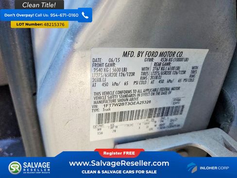 Used 2016 Ford F250 Platinum w/ FX4 Off-Road Package image 16