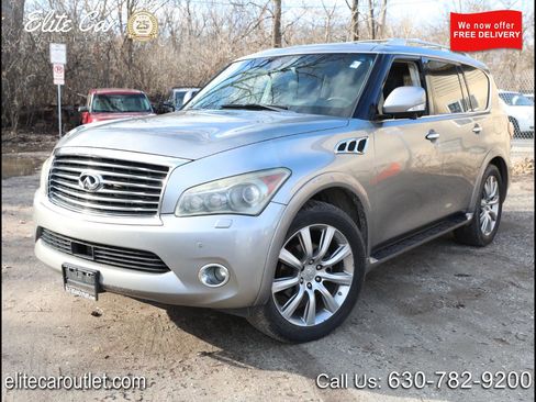 Used 2013 INFINITI QX56 4WD w/ Deluxe Touring Pkg image 1