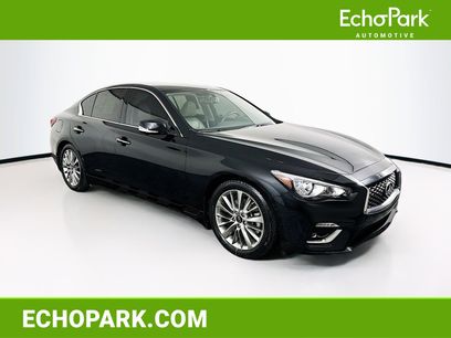 Used 2022 INFINITI Q50 Luxe w/ Cargo Package