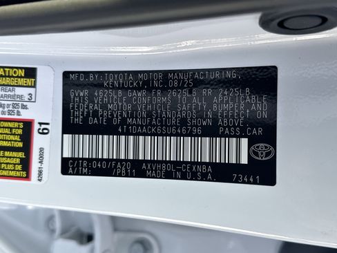 Certified 2025 Toyota Camry LE image 34