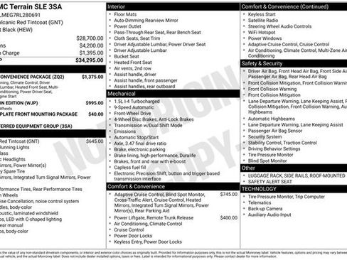Used 2024 GMC Terrain SLE w/ Driver Convenience Package FWD image 2