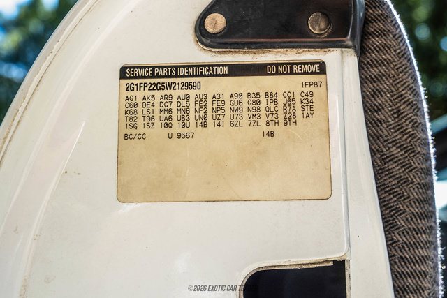 Used 1998 Chevrolet Camaro Z28 w/ Preferred Equipment Group 2 RWD image 40