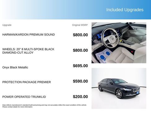Used 2023 Volvo S90 B6 Plus w/ Protection Package Premier AWD/4WD image 5