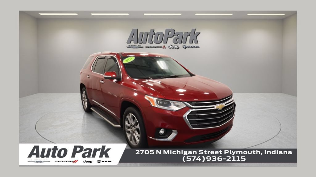 Used 2021 Chevrolet Traverse Premier FWD image 1