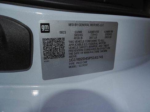 Used 2023 Chevrolet Corvette Stingray Preferred Cpe w/ Engine Appearance Package image 42