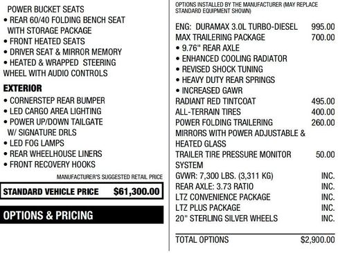 Certified 2025 Chevrolet Silverado 1500 LTZ w/ Max Trailering Package image 2