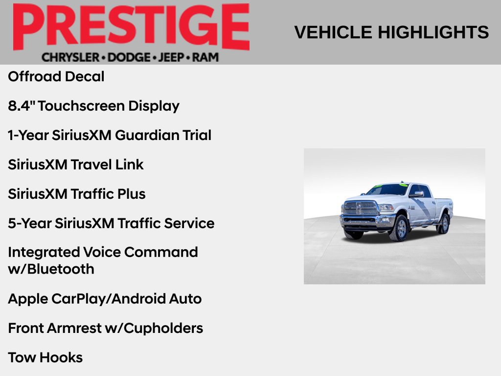 Used 2018 RAM 2500 Laramie w/ Off Road Package AWD/4WD image 6