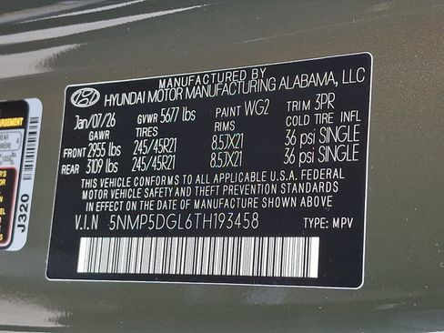 New 2026 Hyundai Santa Fe Calligraphy AWD/4WD image 21