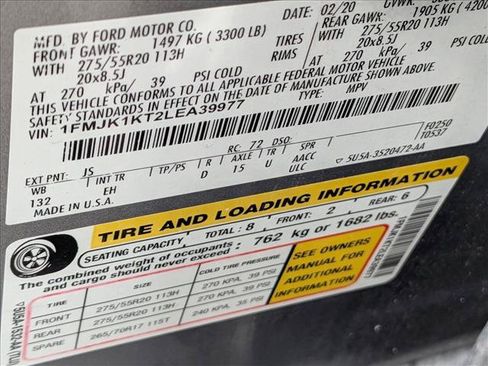 Used 2020 Ford Expedition Max Limited RWD image 15