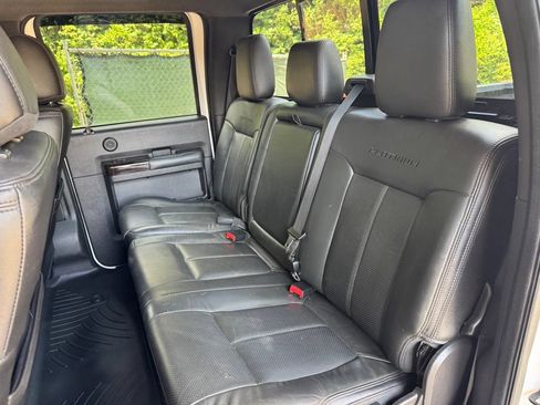Used 2015 Ford F350 Platinum w/ Snow Plow Prep Package AWD/4WD image 27