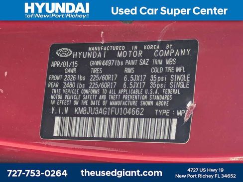Used 2015 Hyundai Tucson SE FWD image 35